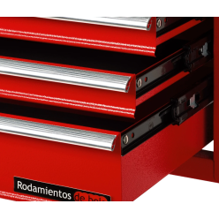 Cofre de herramientas con 6 Cajones CFBT1 - Color rojo | 600 x 340 x 260 mm.