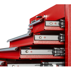 Cofre de herramientas con 6 Cajones CFBT1 - Color rojo | 600 x 340 x 260 mm.